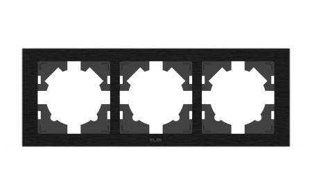 Рамка 3 Поста Универсальная Оникс Aluminum Arya El-Bi